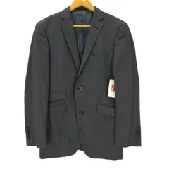 バーバリーブラックレーベル BURBERRY BLACK LABEL Striped Silk Wool Tailored Jacket 裏地背抜き 内ポケ裏 ノバチェック シャドー ストライプ シルク ウール 2B テーラード ジャケット メンズ  38