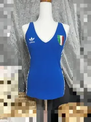 アディダス:スリーサン ノースリーブ ストレッチTシャツ タイトル 85 /状態良/セクシーフィット