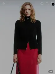 The Open Product(ザオープンプロダクト) 2Way ジップアップニット