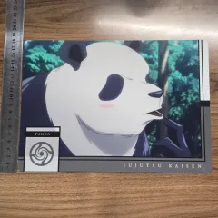 呪術廻戦 プラスチック アート 表示 ボード 下敷き パンダ