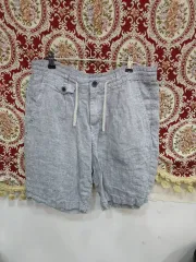 ZARA(ザラ) リネン ハーフパンツ zara