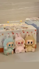 ポップマート ラブブ 私と一緒に 同様に 遊ぼう 人形 キーリング