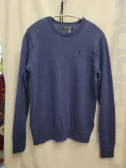 ポロ新モデル 薄いウォッシャブル メリノウール ニット レディース L