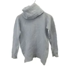 23区 オンワード樫山 ニット セーター ウール カシミヤ混 長袖 タートルネック 38 青 ブルー /XZ ■ECE003