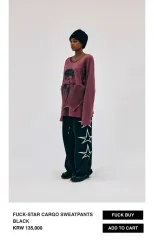 b0y パンツ（ブラック）出品