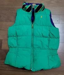 ポロラルフローレンキッズ リバーシブルダウン リバーシブルダウンベスト 6T (125)