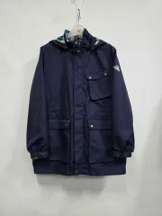 THE NORTH FACE(ザノースフェイス) キッズ ネイビー フード ウィンドブレーカー ジャケット