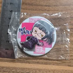 呪術廻戦 缶バッジ ピンボタン ゼニン マキ