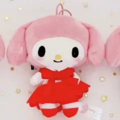 レトロ マイメロディ ドレス キーホルダー