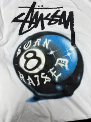 STUSSY × 8ball born-raised 半袖Tシャツ (XLサイズ) 新品
