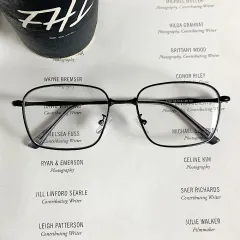 (新品 +未払い) ユニセックス ブルーライト 遮断 スクエア メタル 伊達メガネ