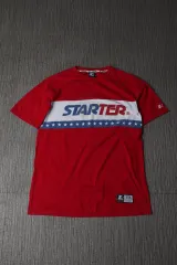 90 ' S Starter Black Label RED TEE