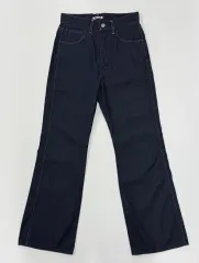 AURALEE 5p Washed Hard Twist Light Denim