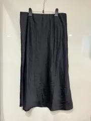 ( M ) h ＆ m エイチ・アンド・エム サテン ロング丈スカート