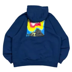 ナイキ ネイビー ビックロゴ フーディー