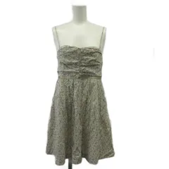 ジルスチュアート JILL STUART ワンピース キャミワンピ 2 マルチカラー 花柄 ノースリーブ シャーリング ミニ丈 フレアシルエット /PP ■ECE003