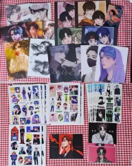 ワンイーボー シャオジャン ワンシャオ 非公式グッズ ファンアート はがき ステッカー まとめ 出品