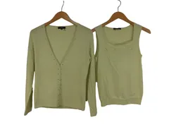 w01250430003　ROPE　サイズ表記無し　Green　　トップス　ニットorセーター　春夏