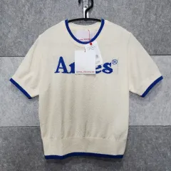 アメス ワールドワイド レディース ベーシック ロゴ ニット (サイズ F)