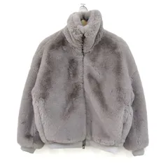 ランバンオンブルー ファーブルゾン ジャケット ブランド アウター レディース 38サイズ グレー LANVIN en Bleu 【中古】のサムネイル