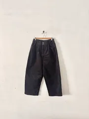 ビュルデサボン bulle de savon 11Wサッカーコーデュロイパンツ(25AW) kuro 　のサムネイル