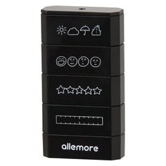 join デイリーログ nototo ブラック スタンプ 連結 PEL-JA2/H シャチハタ