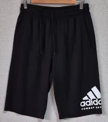 S ） adidas(アディダス) 黒 機能性 ハーフパンツ