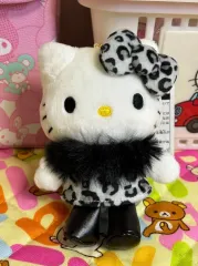 ブラック レオパード ハローキティ(ハローキティ) マスコット キーホルダー 日本正規品 新品