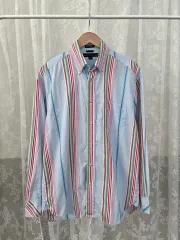 M) トミーヒルフィガー ストライプ シャツ
