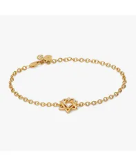 アレックスアンドアニ レディース アクセサリー ブレスレット・バングル・アンクレット Alex and Ani Star Of David Heart Bracelet Gold ゴールド