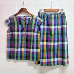 ROPE PICNIC チェック ヴィンテージ セットアップ セット