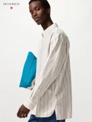 UNIQLO ユニクロ jw Kinloch Anderson(キンロックアンダーソン) Oxford（オックスフォード) ストライプ シャツ