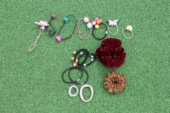 離乳する 女児 ヘアゴム 15 犬 まとめ売り ユシ