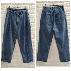 LOVE YOURSELF 承 'Her'タック 35 ピン ワイドデニム