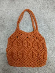 ZARA(ザラ) 編みタイプ ニットバッグ トートバッグ ショルダーバッグ 新製品グレード