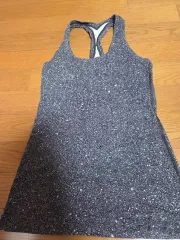 ルルレモン ブラック タンクトップ サイズ 4