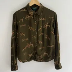 M ポロラルフローレン レーヨン シャツ