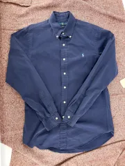 ポロ ラルフ ローレン メンズ シャツ M ネイビー