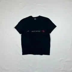 90s POLO RALPH LAUREN(ポロラルフローレン) POLO SPORTS(ポロスポーツ) rl67 プリント 半袖Tシャツ