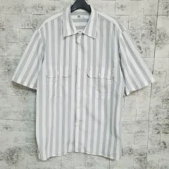 UNIQLO(ユニクロ) U ストライプ 半袖シャツ