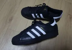 270) adidas アディダス superstar ブラック スニーカー