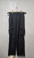 INTEMPOMOOD カーゴ スリット ウールパンツ M