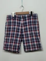 (31) Tommy Hilfiger チェック ハーフパンツ カジュアル