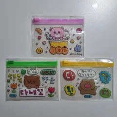 チェゴシム PVC ミニ カード 財布 クリア ポーチ Tシャツ ノーティッド コラボ チェゴシム薬局