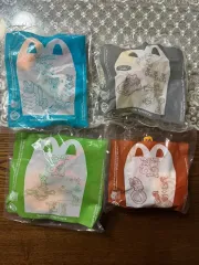 (配送料) 包まれた マクドナルド ハッピーセット トムとジェリー コラボ 4 種 セット