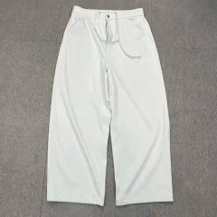 uniqlo UNIQLO(ユニクロ) u ワイド 曲線 ツイル ジャージ パンツ xl