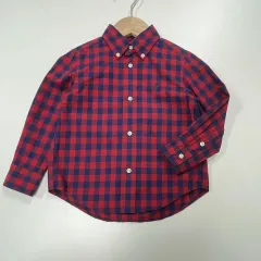 2t 90 ラルフローレン Polo Kids(ポロキッズ) シャツ チェック柄