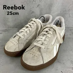 Reebok リーボック CLUB C GROUNDS UK クラブシー グラウンズ ベージュ系 スニーカー シューズ スエード スウェード素材 ガムソール レトロスタイル カジュアル ストリート系 ローカット  25cm ★ ■■