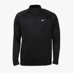 ナイキ ドライフィット 쿼터ジップ フィットネス トップス