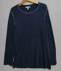 計測 S ( 55 ) BURBERRY(バーバリー ) ロンドン 黒 長袖 長袖Tシャツ